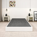 NULS Box Springs King Size 9 Inch, Heavy Duty Metal Frame Mattress Foundation with Easy Clean Cover, Noise Free, Easy Assembly